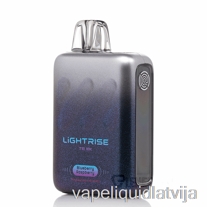 Pazudis Vape Lightrise Tb 18k Vienreizējais Melleņu Aveņu Vape šķidrums